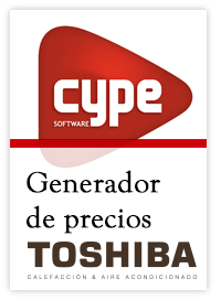 generador de precios Toshiba en CYPE