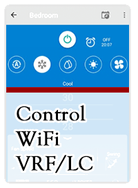 controsl wifi VRF