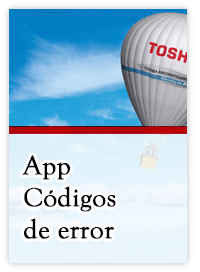 App códigos de error