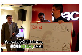 Entrega premio relatos Toshiba 2015